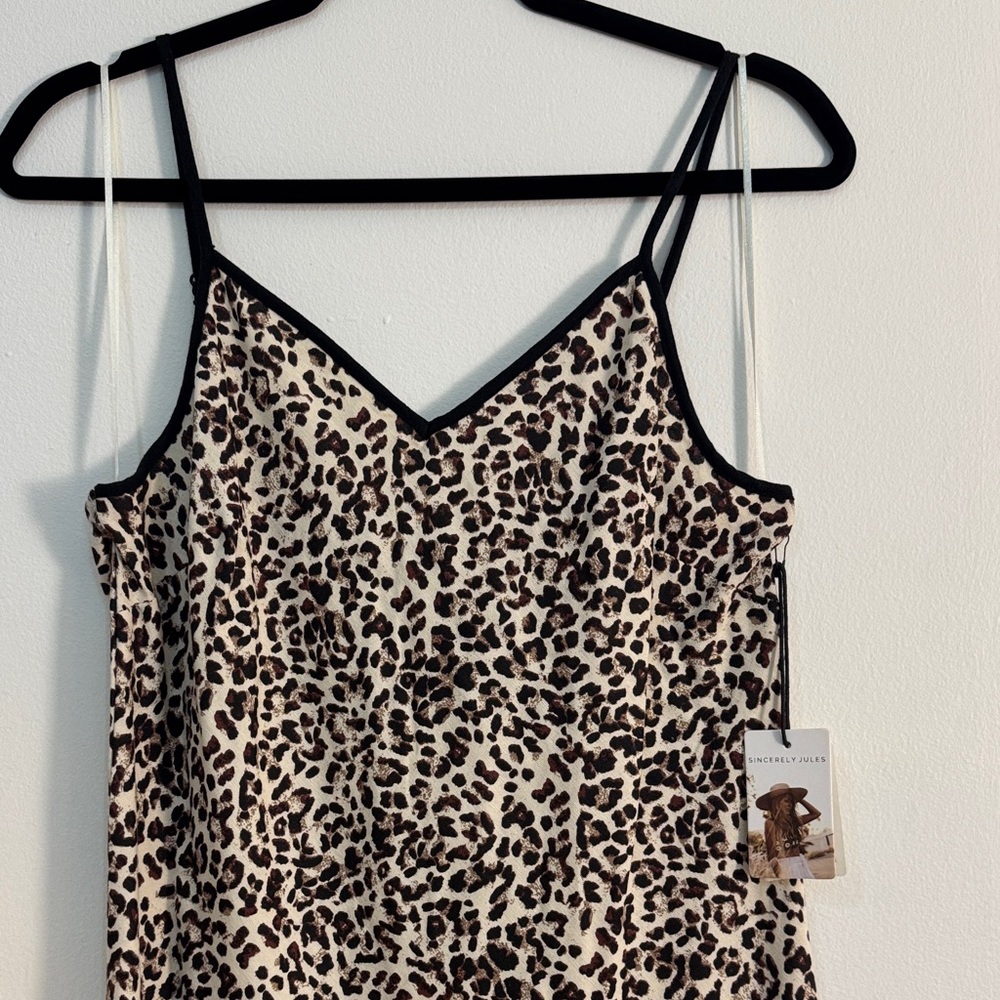Sincerely Jules Leopard Print Maxi Dress